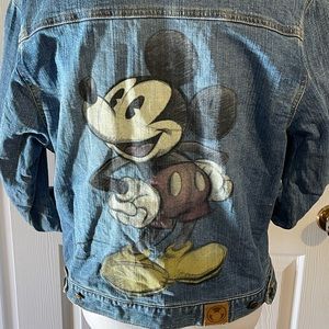 Disney Store Mickey Mouse Denim Jacket